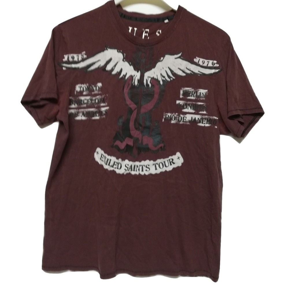 Exiled Saints Band Tour Concert T-Shirt 1975